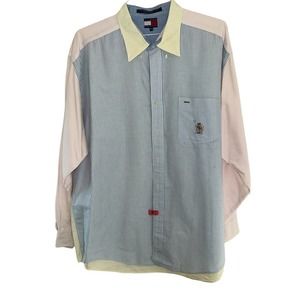 Tommy Hilfiger Vintage 90s Striped Button down shirt0